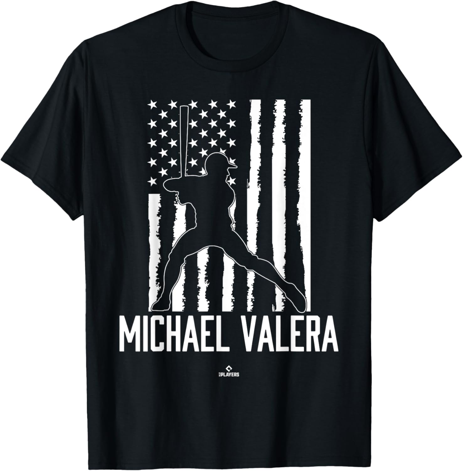 Distressed Flag Swing Michael Valera Prospect Baseball Fan Apparel | Trending 2025