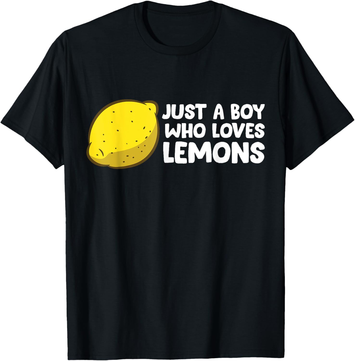 Just a Boy Who Loves Lemons Apparel | Trending 2025 | Aesthetic Fit
