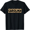 Funny Carolina Leopard Print Personalized Name Carolina Apparel Viral TikTok Find Best Seller Look