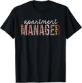 Apartment Manager Leopard Print Funny Appreciation Apparel Streetwear Style Gift Ready
