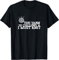 Funny yarn is calling i must knit yarn embroidery crochet Yarn Supply | Viral US Pick | Perfect for Crafters
