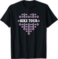 Bike Tour Pink Heart A Great Place Apparel | Google Shopping Optimized | Aesthetic Casual Look