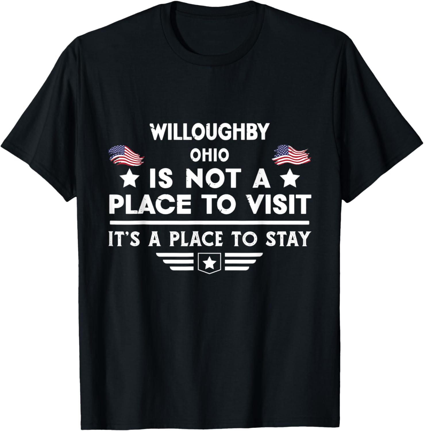 Willoughby Ohio Place to stay USA Town Home City Apparel | Top Conversion Title | Aesthetic Casual Look