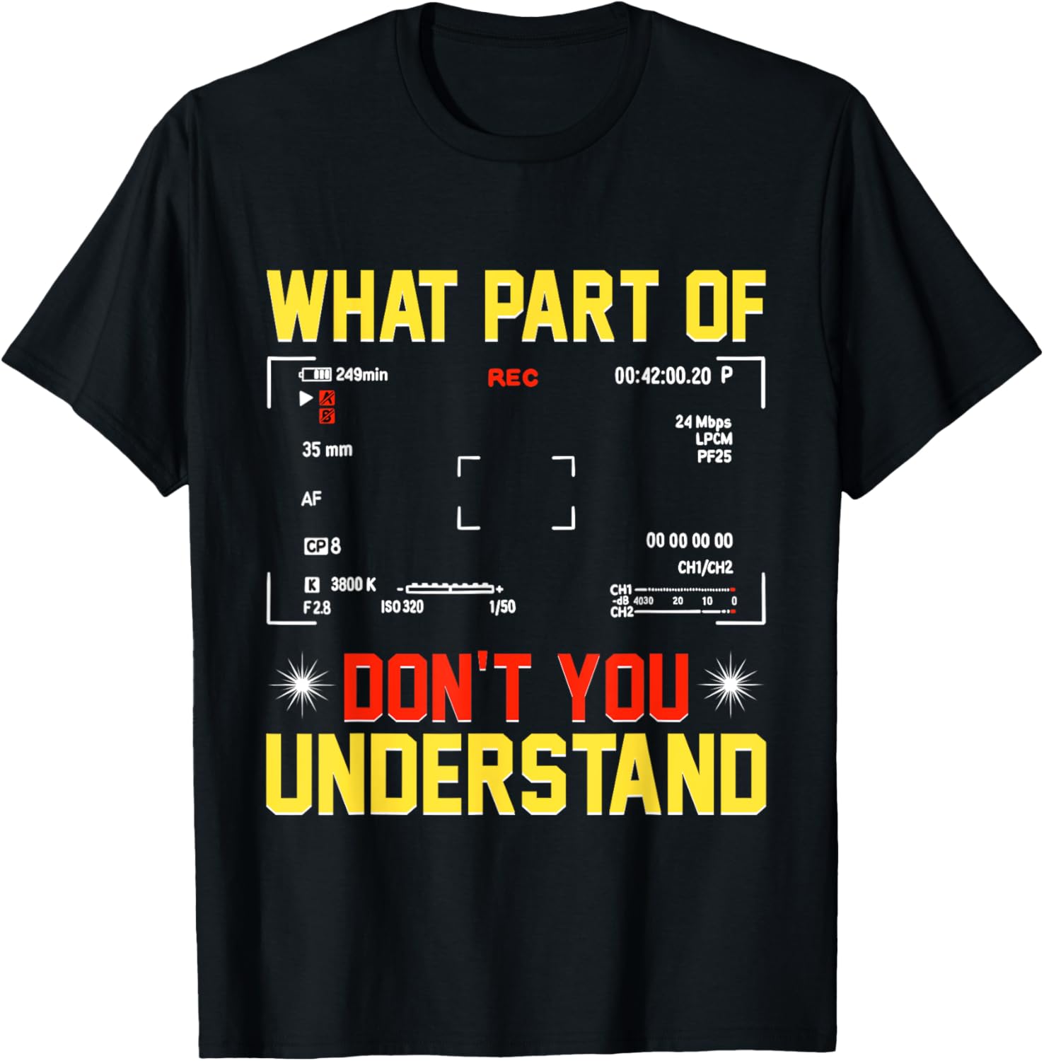 Funny Cameraman Filmmaker Videographer Apparel | High Search Volume | Must-Have Style