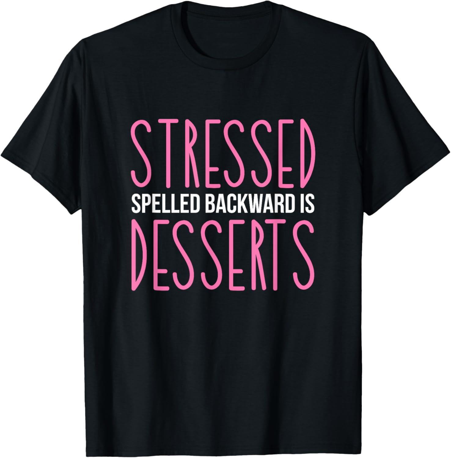 Stressed Spelled Backwards Is Desserts Pastry Maker Baking Apparel | Best Seller Pick | Perfect Gift Idea
