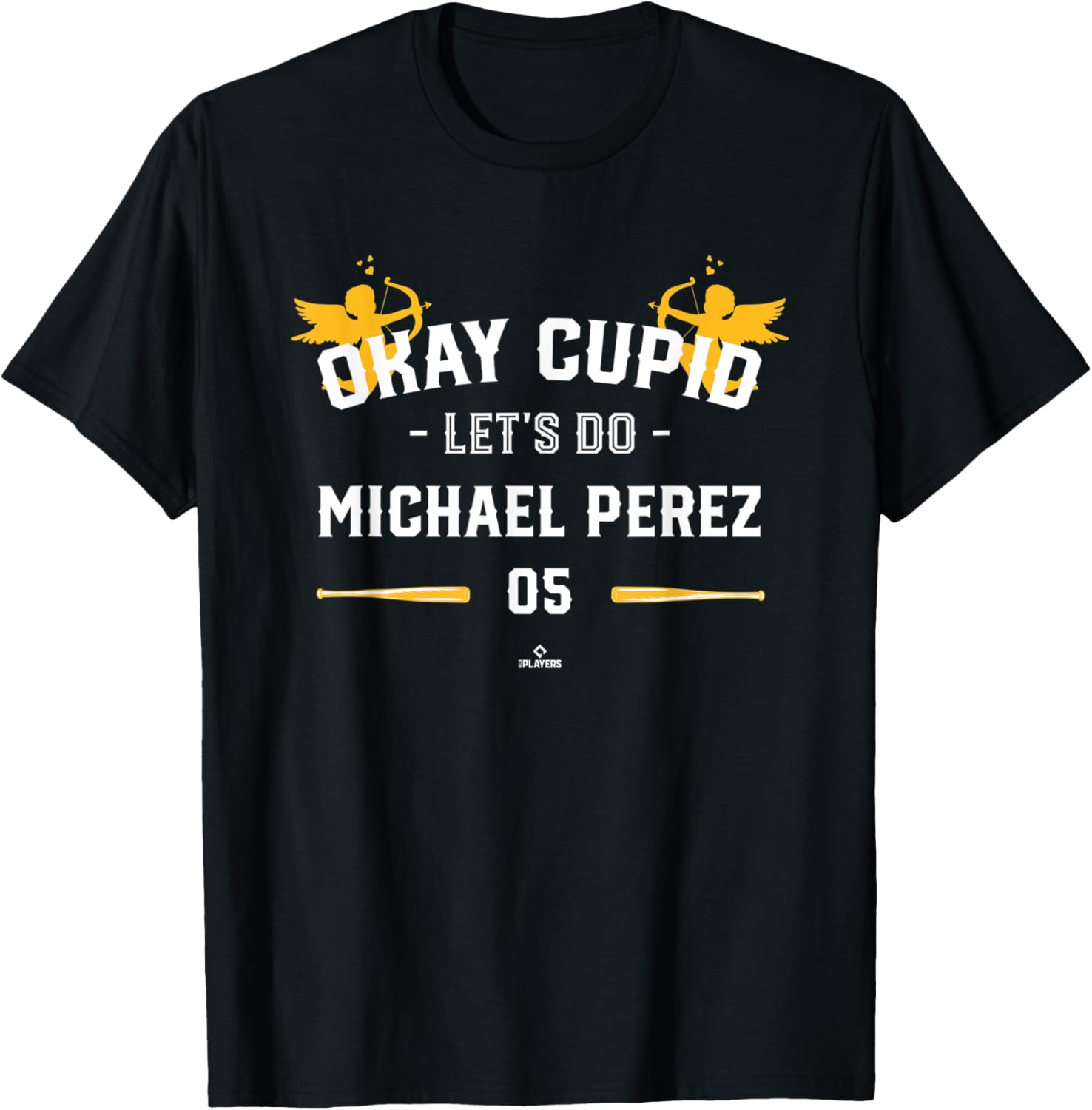 Cupid Let's Do Michael Perez Funny Valentines Baseball Apparel | US Best Seller