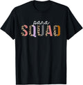 Para Squad Leopard Print Funny Appreciation Apparel Premium Print Everyday Wear
