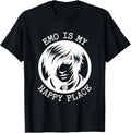 Emo is My Happy Place Graphic Apparel | Google Shopping Optimized | Daily Wear Essential
