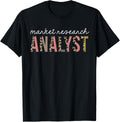 Market Research Analyst Leopard Print Funny Appreciation Apparel Streetwear Style Best Seller Look