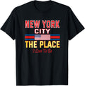 NYC The Place I Lov New York City Girl Men and Women Outfit Apparel | Premium Quality | Daily Wear Essential