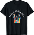 Painting is my happy place art tee Apparel | Top Conversion Title | Daily Wear Essential