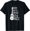 Every Place is a Happy Place When you Play the Ukulele gift Apparel | Google Shopping Optimized | Top Rated Comfort