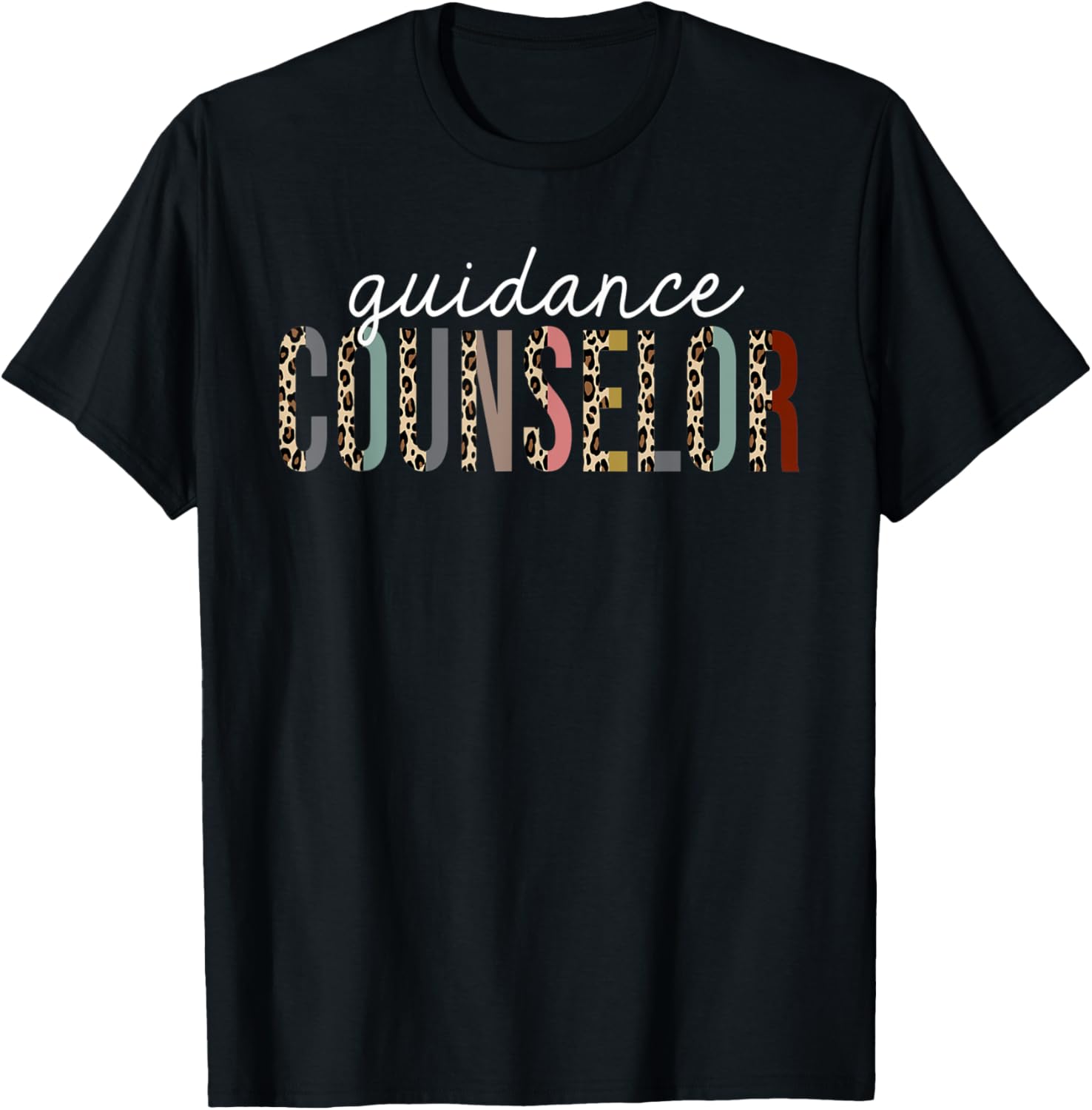Guidance Counselor Leopard Print Funny Appreciation Apparel High Search Demand Hot Right Now