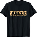Funny Kelli Leopard Print Personalized Name Kelli Apparel Comfort Fit Everyday Wear