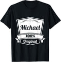 Michael Gift Michael Personalized Name Birthday Apparel | Everyday Casual Wear