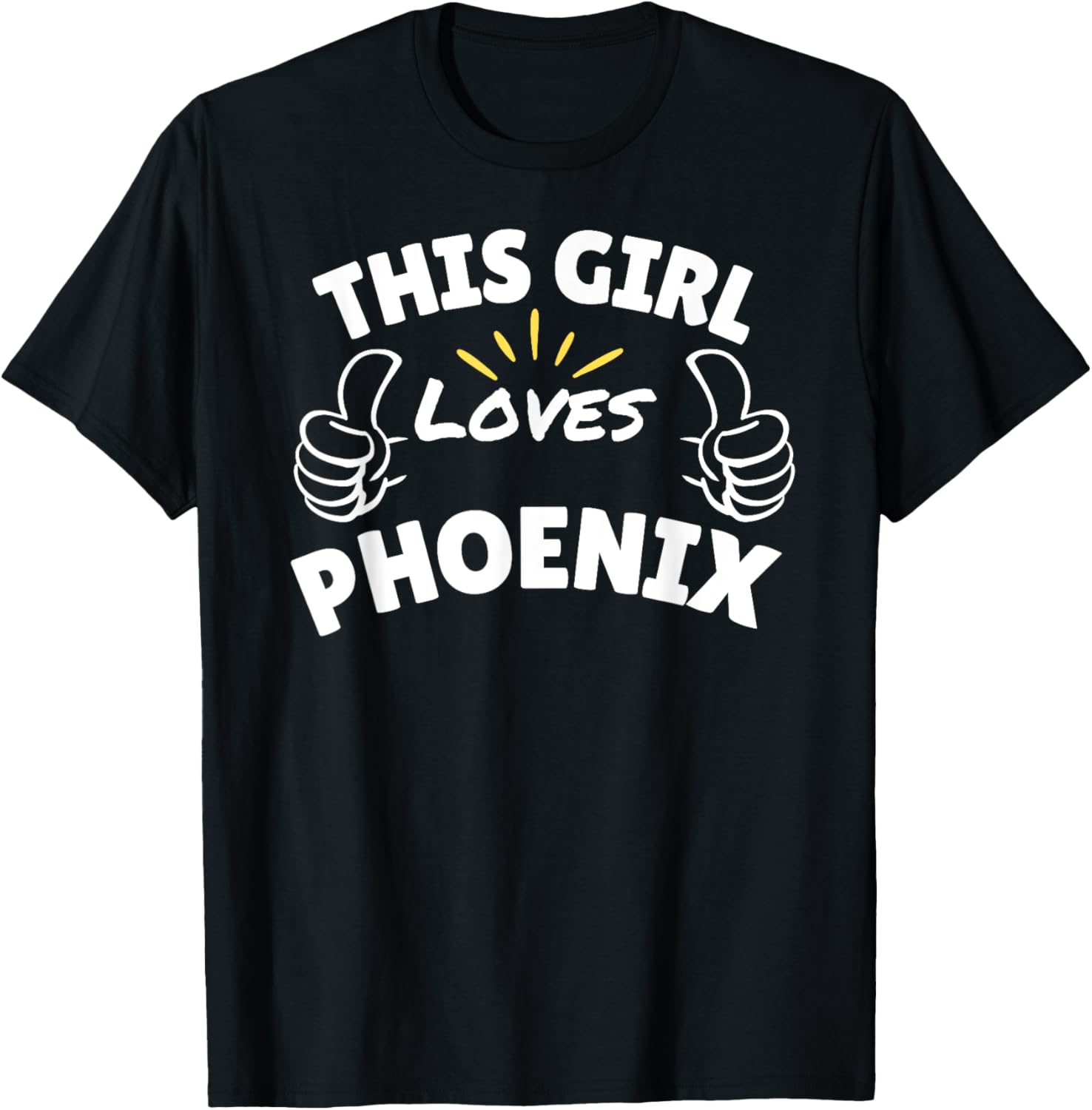 Fun Graphic-This Girl Loves Phoenix Apparel | High Search Volume | Perfect Gift Choice