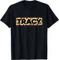 Funny Tracy Leopard Print Personalized Name Tracy Apparel Comfort Fit Gift Ready