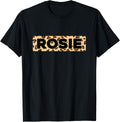 Funny Rosie Leopard Print Personalized Name Rosie Apparel Streetwear Style Everyday Wear