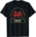 Gwent - Welsh places - Wales - Cymru - Welsh dragon Apparel | Bestseller Style | Top Rated Comfort