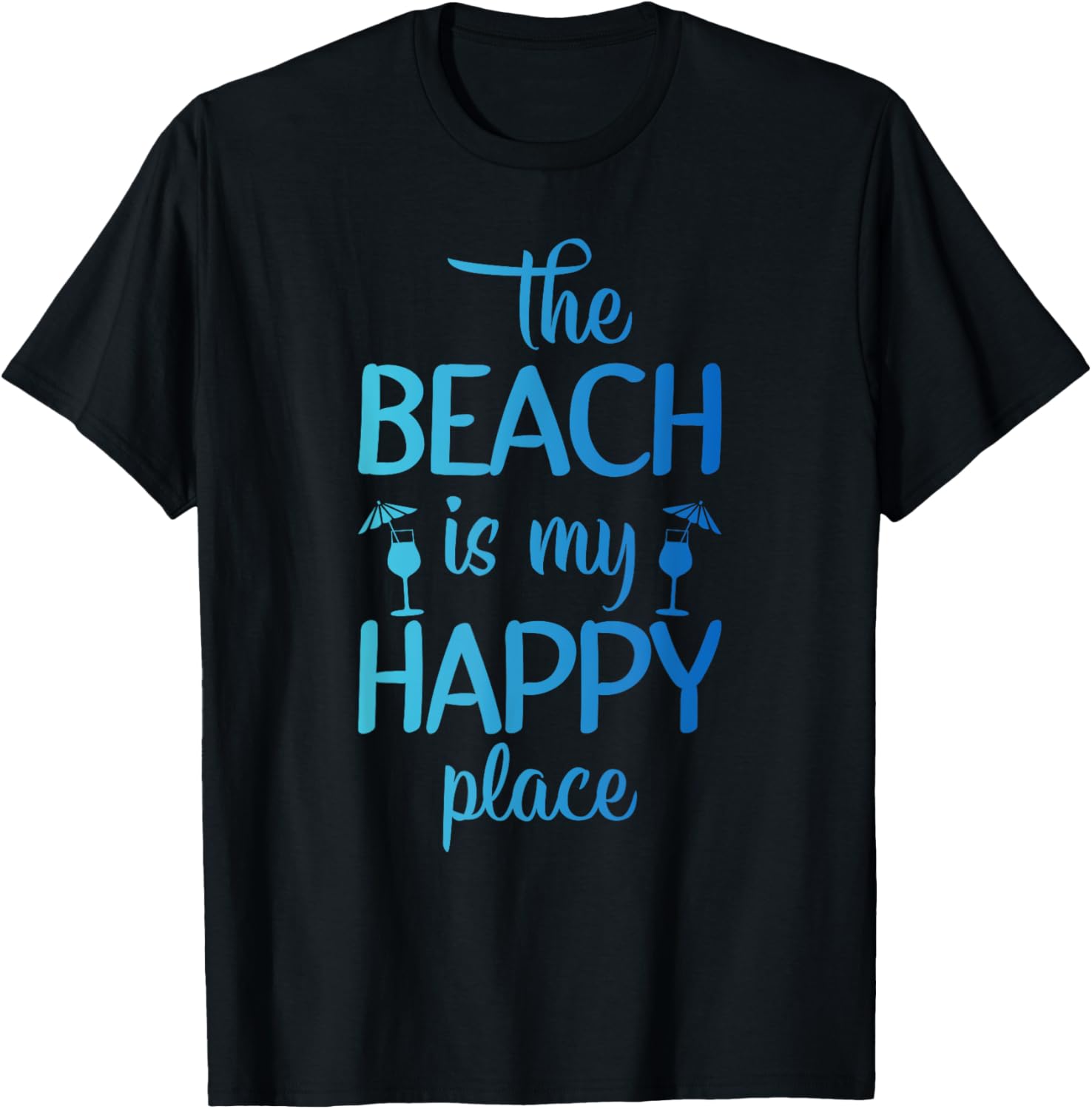 The Beach Is My Happy Place Men Women Kids Apparel | High Search Volume | Top Rated Comfort
