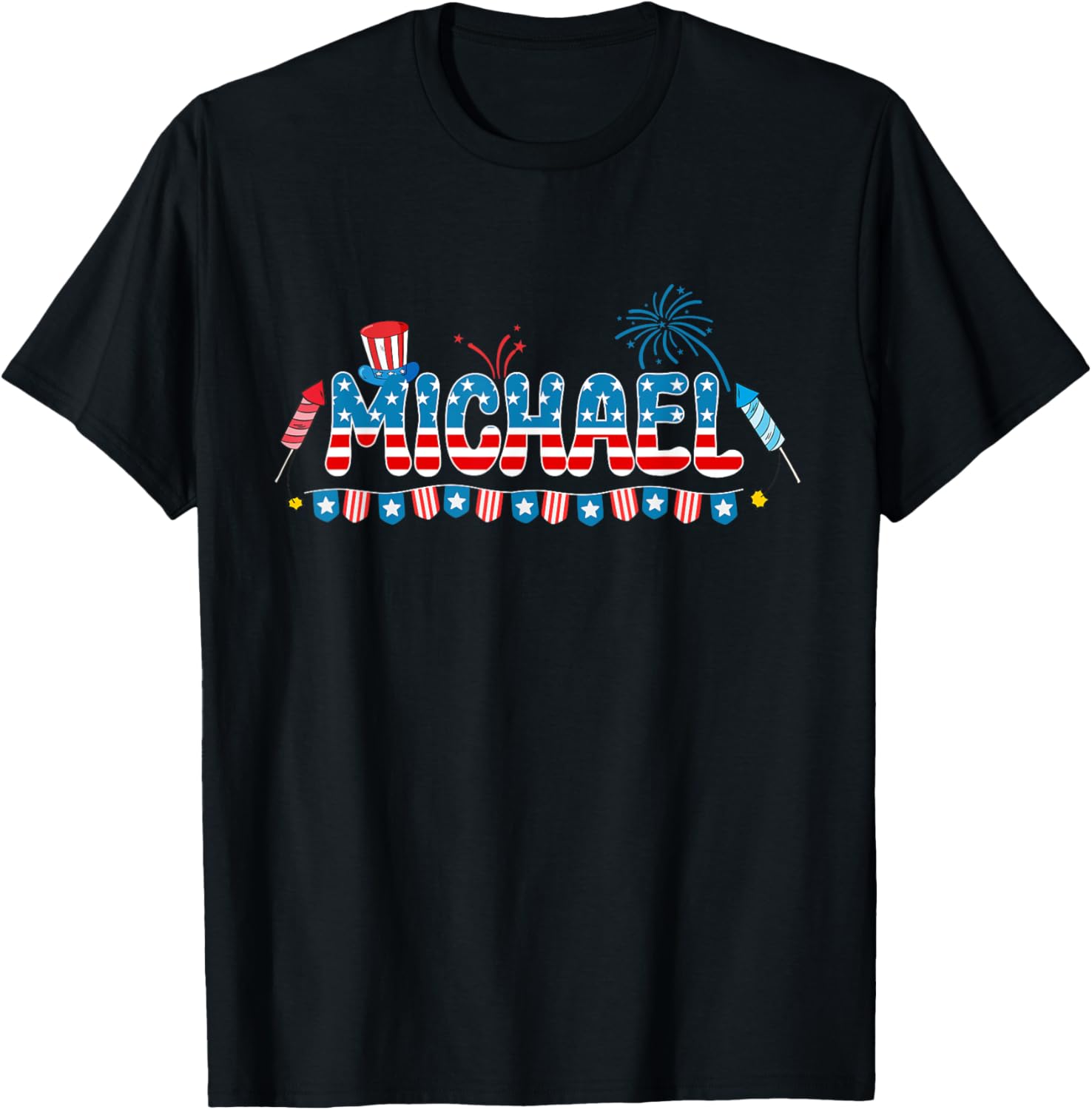 4th July Patriotic BBQ Holiday National Family Michael Apparel | Everyday Casual Wear