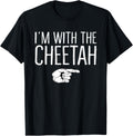 I m With The Cheetah Matching Costume Lazy Halloween Party Apparel High Search Demand Everyday Wear
