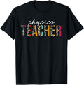 Physics Teacher Leopard Funny Teaching Appreciation Apparel Premium Print Fan Favorite