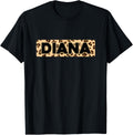 Funny Diana Leopard Print Personalized Name Diana Apparel Trending US Everyday Wear