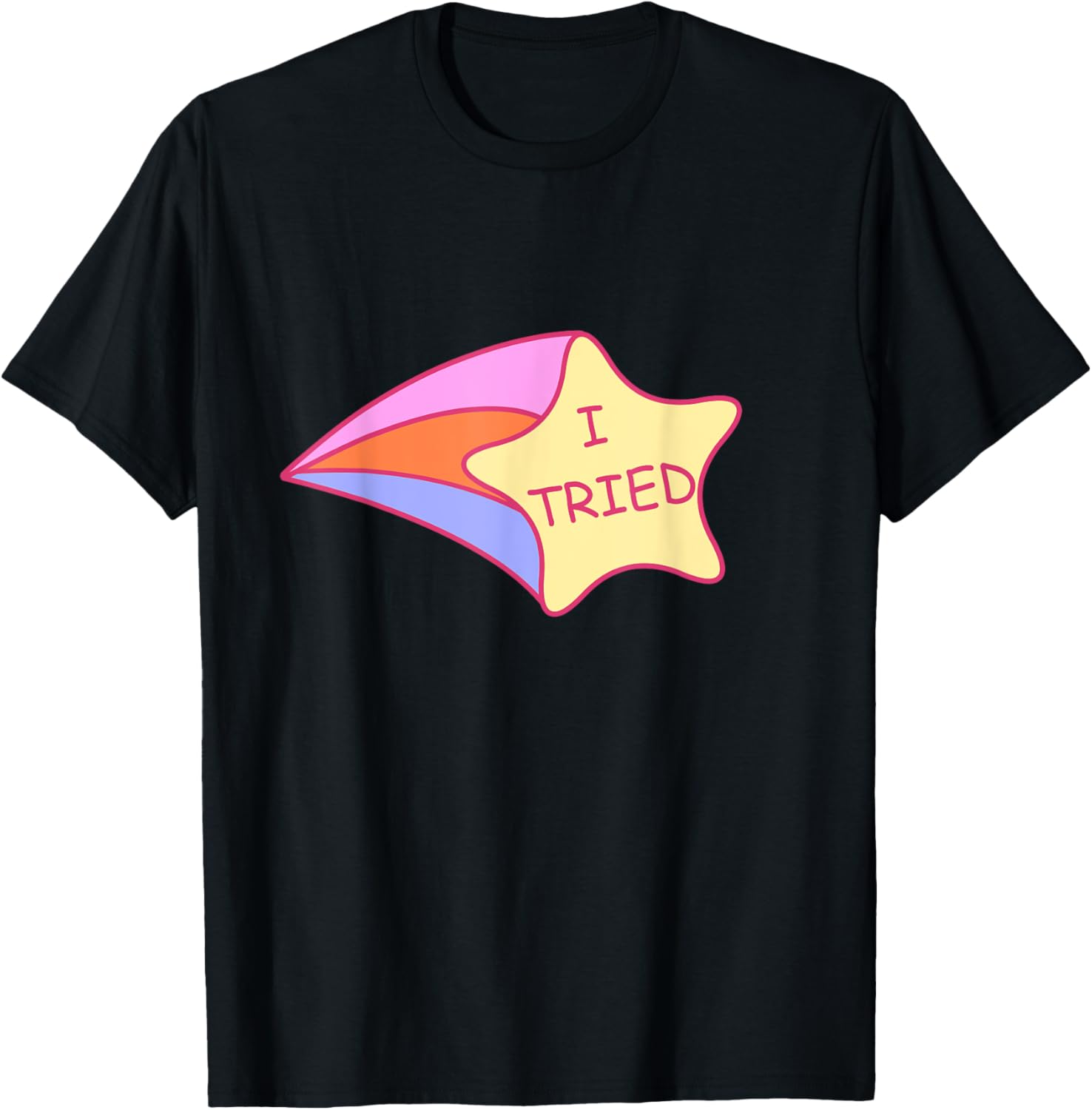I Tried Shooting Star 2nd Place Apparel | Google Shopping Optimized | High CTR Boost
