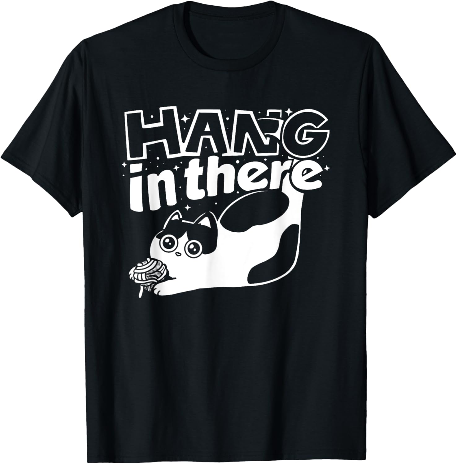 Cute Cat Hang in There Funny Motivational Yarn Yarn Supply | Viral US Pick | Best Seller Choice