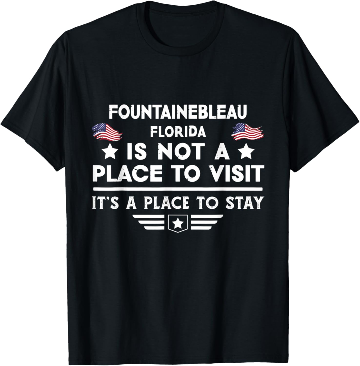 Fountainebleau Florida Place to stay USA Town Home City Apparel | Premium Quality | Aesthetic Casual Look
