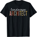 Landscape Architect Leopard Print Funny Appreciation Apparel Streetwear Style Gift Ready