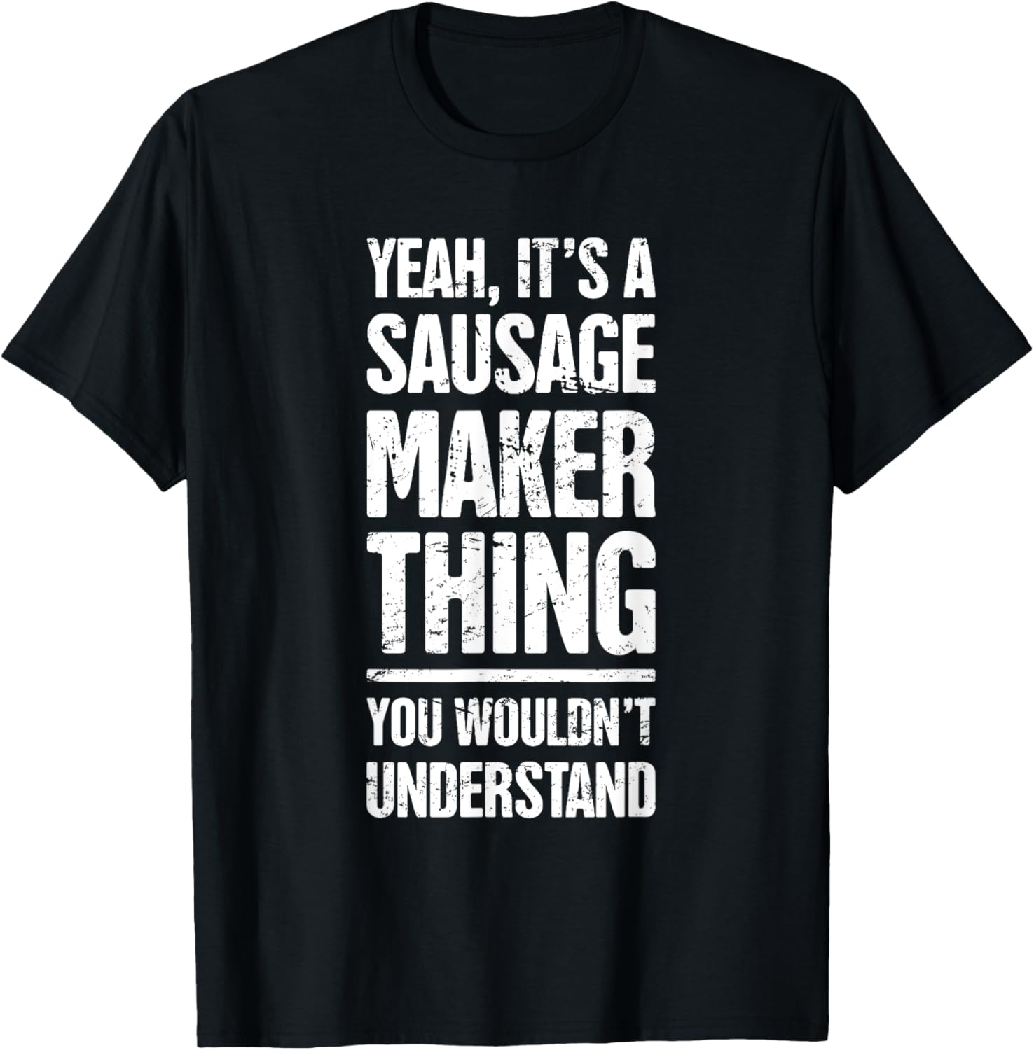Distressed Smoked Meats Funny Sausage Making Apparel | Best Seller Pick | Perfect Gift Idea