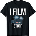 I Film Stuff Filmmaker Director T Shirt T-Shirt | Best Seller Pick | Perfect Gift Idea
