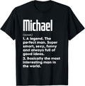 Michael Name Definition Funny Meaning Personalized Apparel | Trending 2025