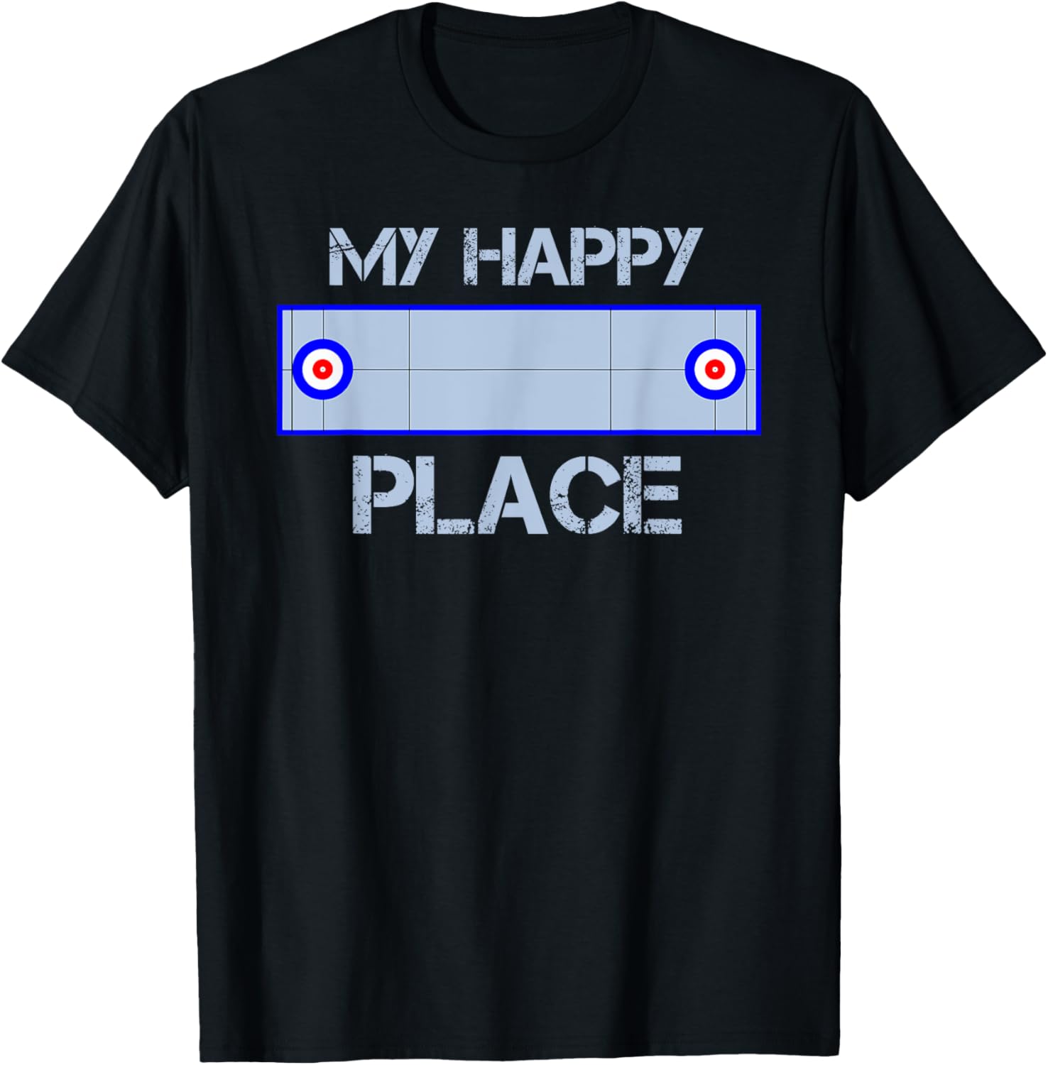 Curling Sheet Motif My Happy Place Curling Apparel | Top Conversion Title | Daily Wear Essential