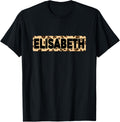 Funny Elisabeth Leopard Print Personalized Name Elisabeth Apparel Viral TikTok Find US Top Pick