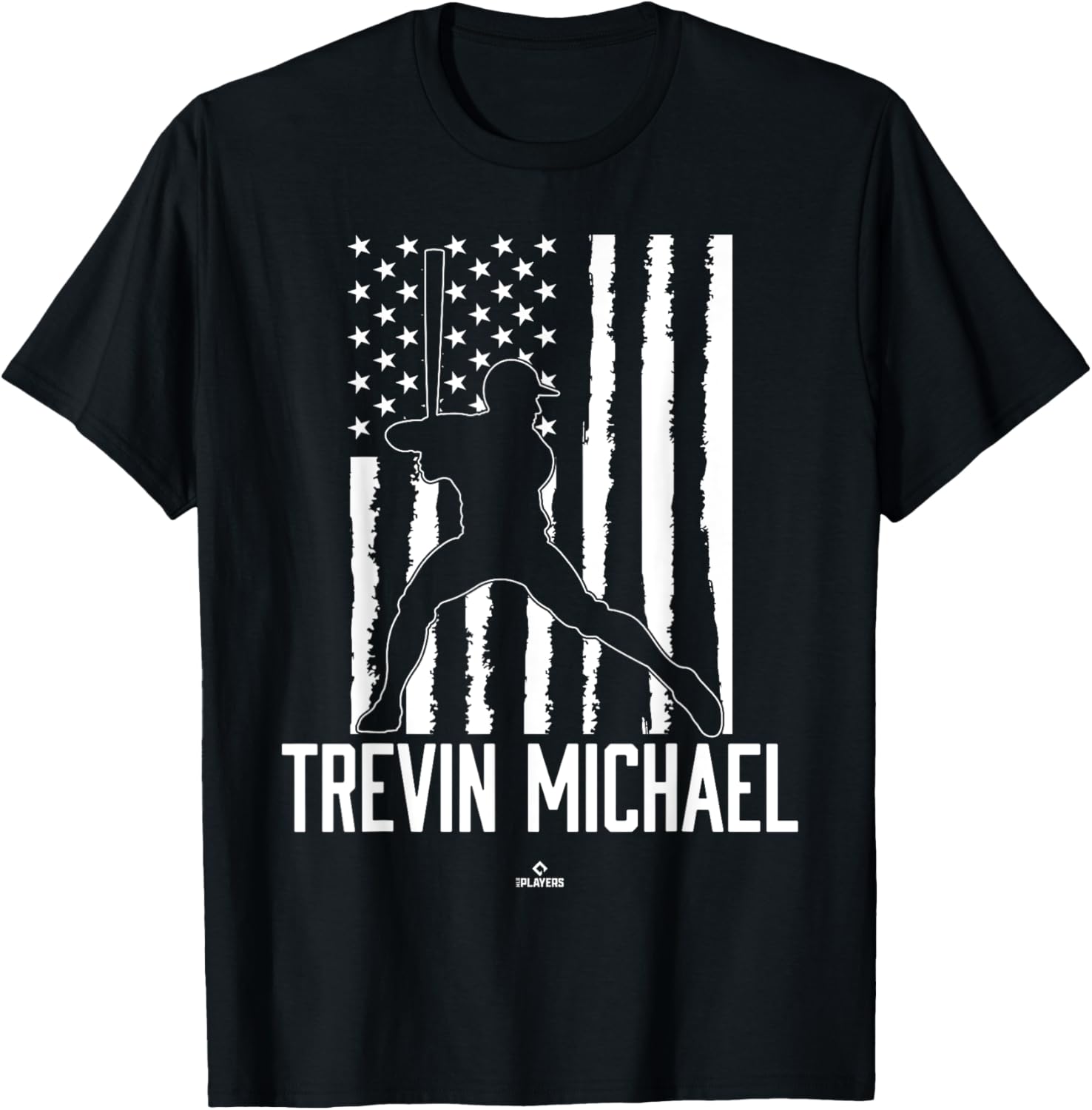 Distressed Flag Swing Trevin Michael Prospect Baseball Fan Apparel | Trending 2025