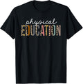 Physical Education Leopard Print Funny Appreciation Apparel Viral TikTok Find Everyday Wear