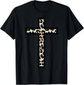 Funny Cheetah Print Leopard Animal Cross Jesus Design Apparel Comfort Fit Fan Favorite