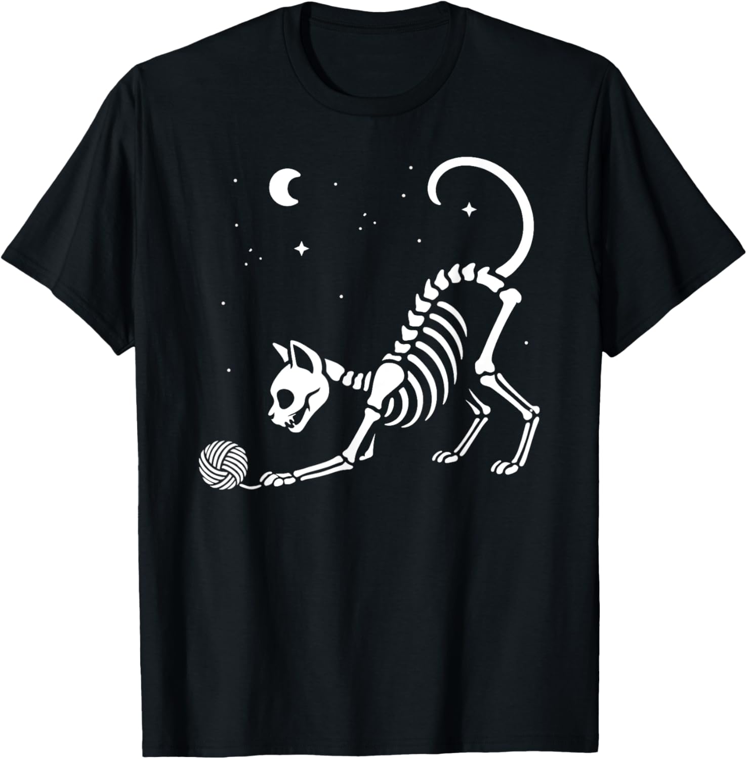 Cute Skeleton Cat Halloween Yarn Mom Dad Kids Yarn Supply | Premium Quality | Perfect for Crafters