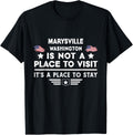 Marysville Washington Place to stay USA Town Home City Apparel | Premium Quality | Daily Wear Essential