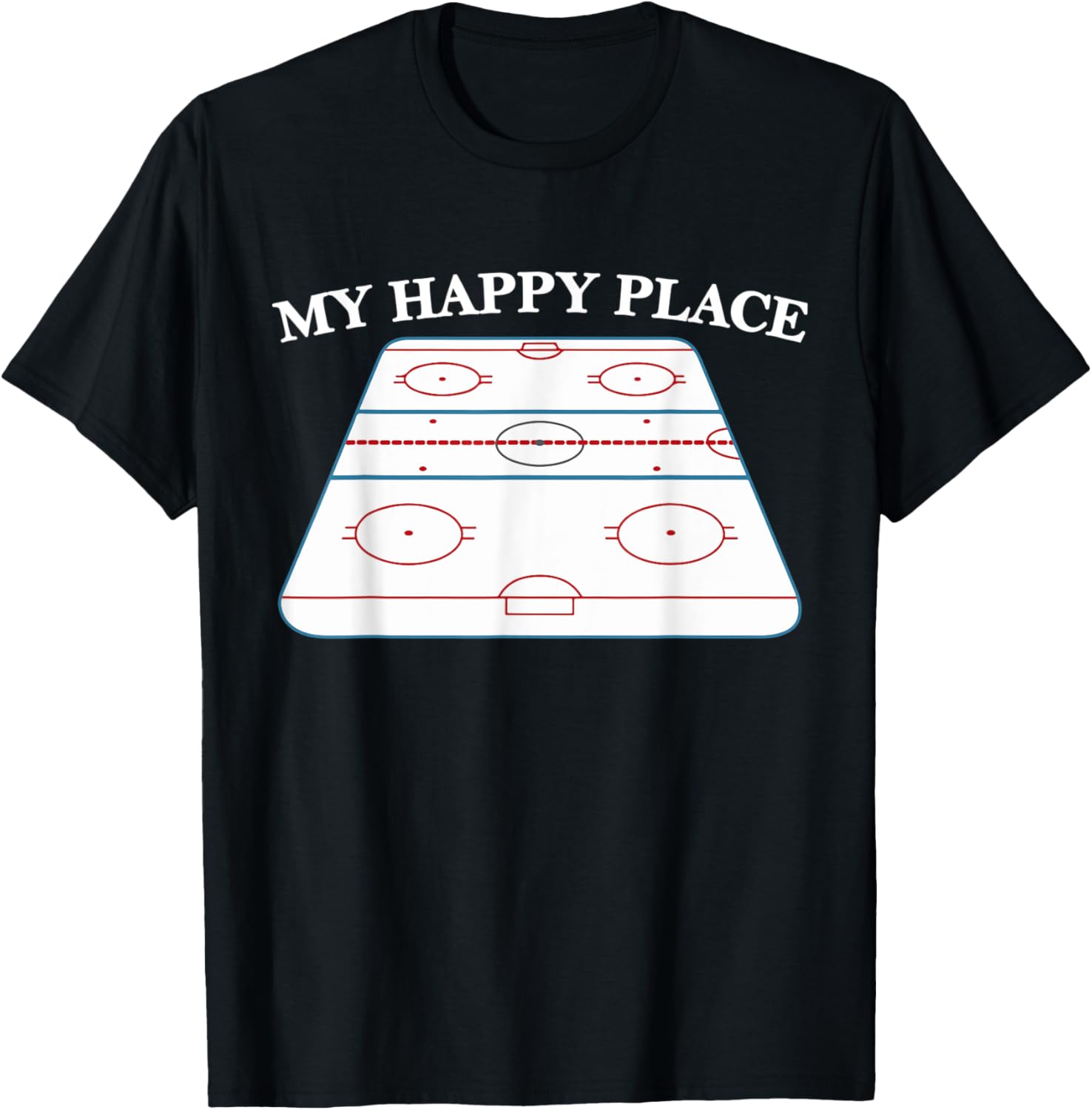 My Happy Place Hockey Apparel | US Viral Pick | Perfect Gift Choice