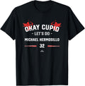 Cupid Let's Do Michael Hermosillo Funny Valentines Baseball Apparel | Perfect Gift Idea