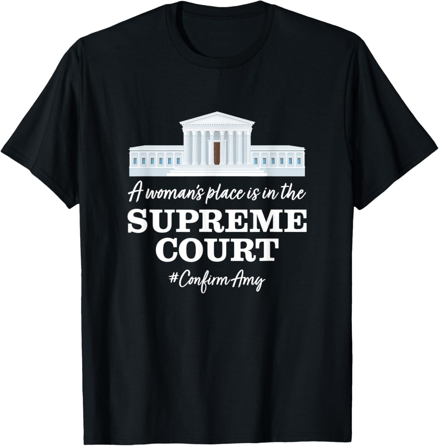 A woman's Place is in the Supreme Court Amy Coney Barrett Apparel | Top Conversion Title | Customer Favorite