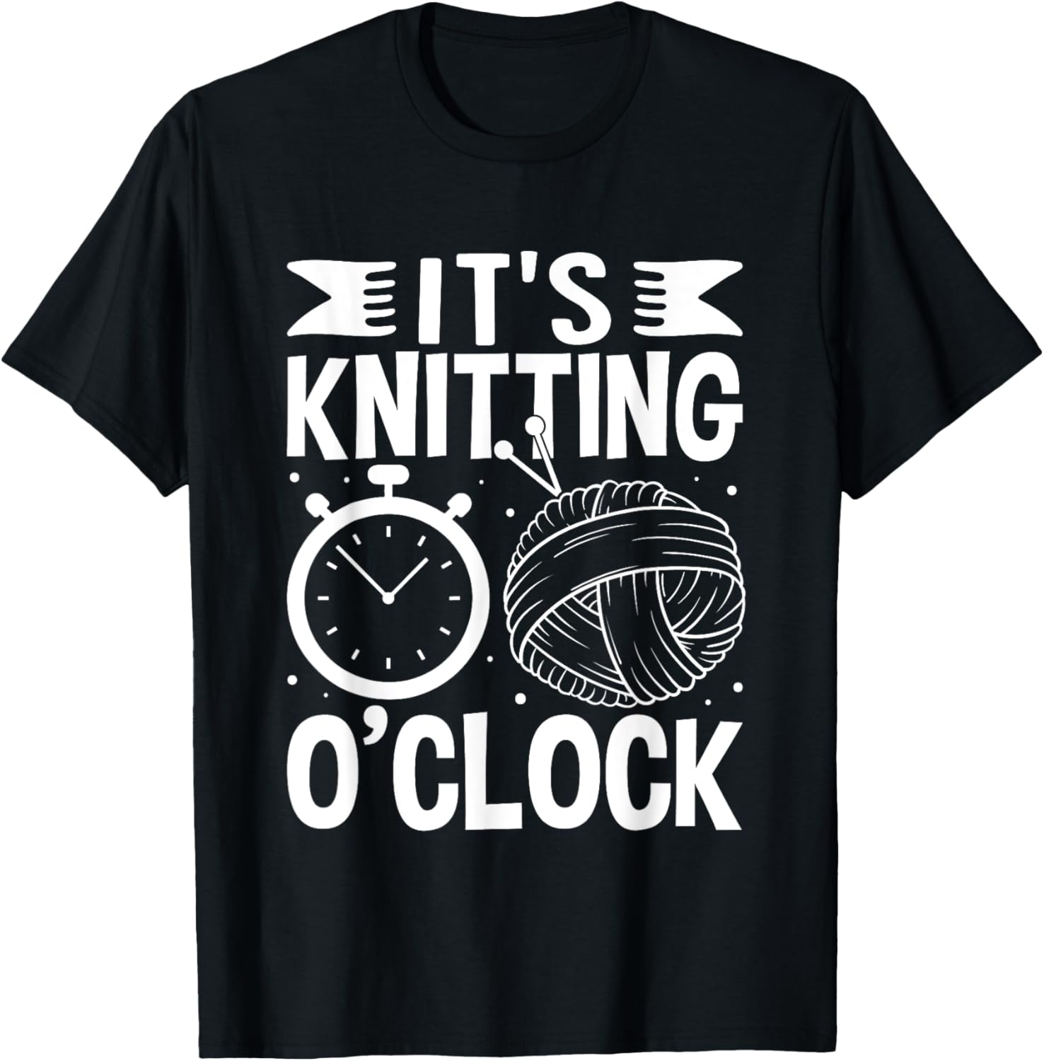 It's Knitting O'Clock Yarn Lovers Creative Time Yarn Supply | High Search Volume | High CTR Title