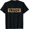 Funny Trudy Leopard Print Personalized Name Trudy Apparel Premium Print Hot Right Now