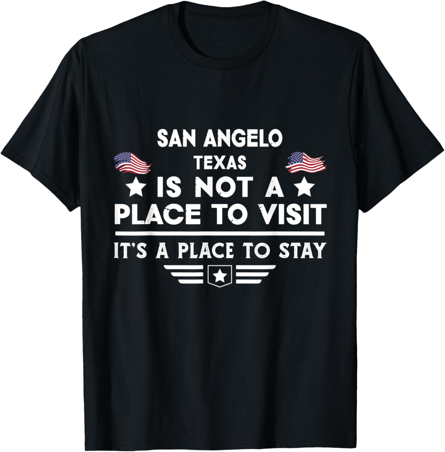 San Angelo Texas Place to stay USA Town Home City Apparel | US Viral Pick | High CTR Boost