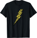 Stylish Leopard Print Lightning Bolt Cheetah Print Thunder Apparel Viral TikTok Find Everyday Wear
