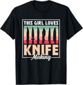 This Girl Loves Knife Making Maker Knives Lover Hobby Apparel | Trending 2025 | Aesthetic Fit